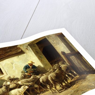 Returning Home by Charles Emile Jacque