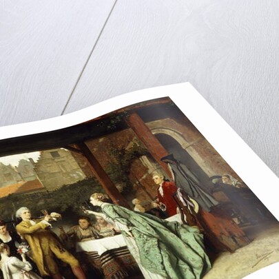 Toasting the Winner, 1870 by Auguste Serrure