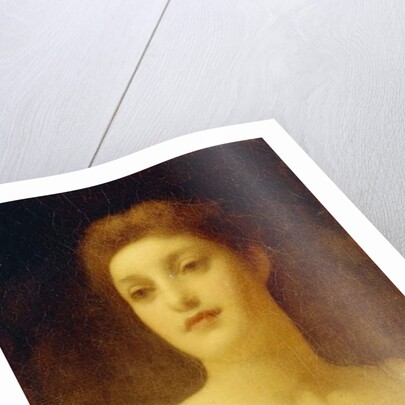 The Head of a Girl, by Frederic Leighton