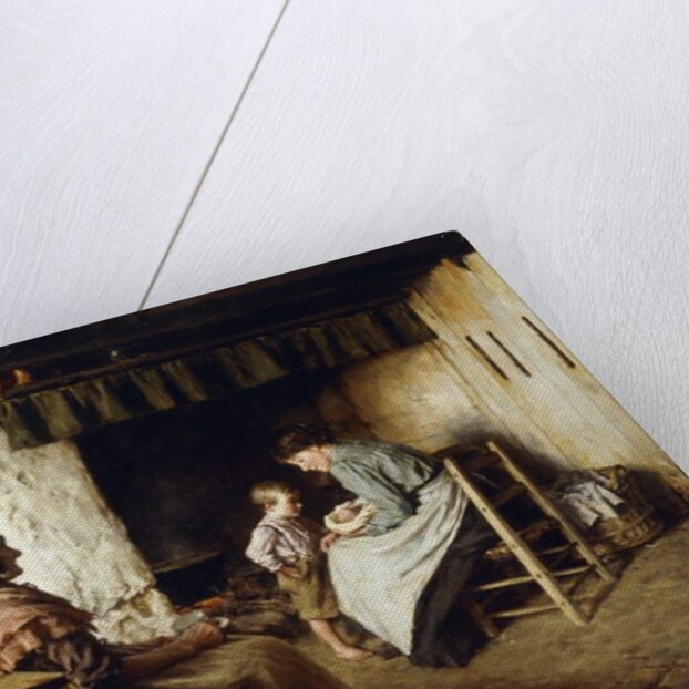 The New Arrival by Walter Langley