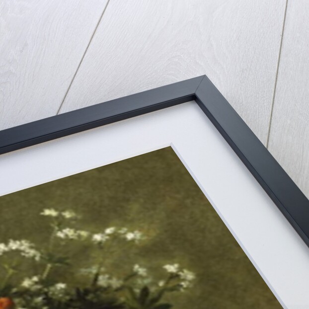 A Floral Still Life, 1872 by Emile Gustave Couder