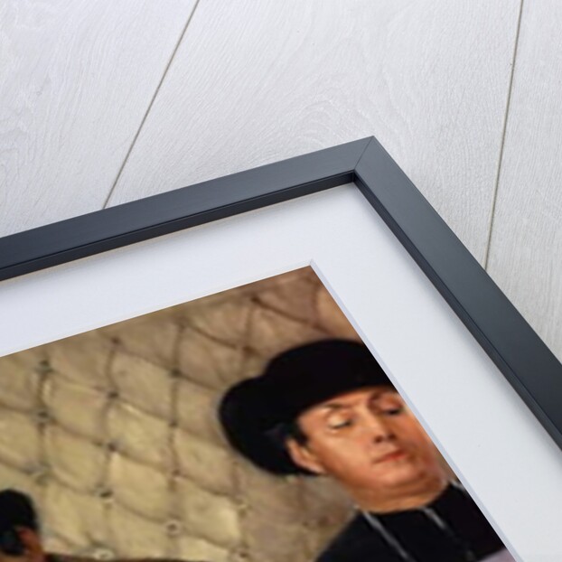 In the Railway Carriage, 1879 by Pierre Carrier-Belleuse