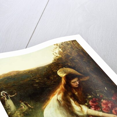 Picking Flowers by Albert Lynch