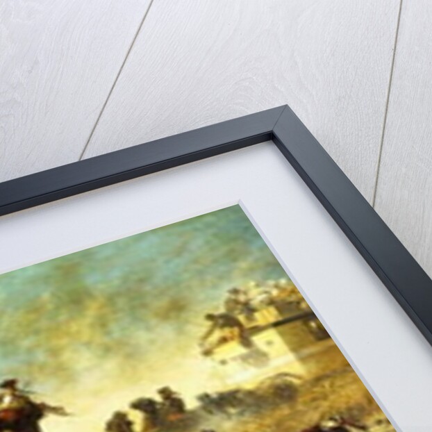 The Spanish Mail Coach in Toledo by Alexander von Wagner