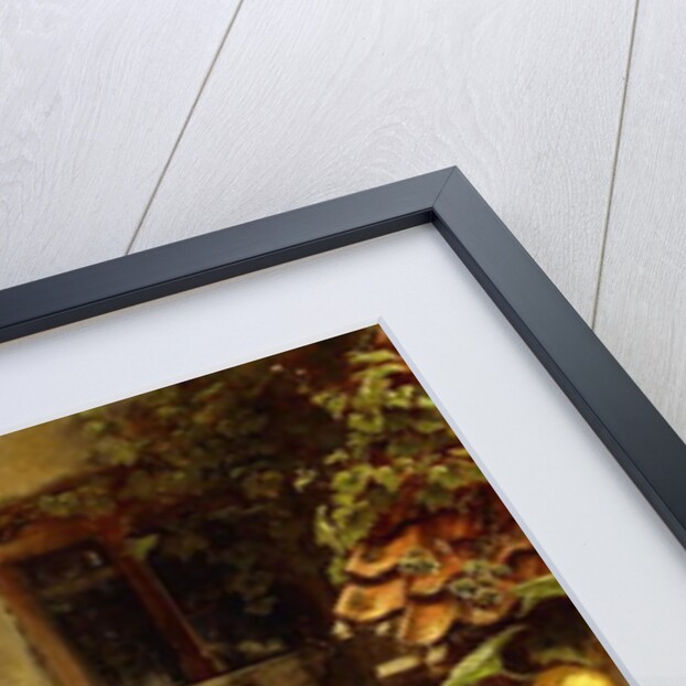 The Kitchen Maid's Mirror, 1867 by Johannes Moeselagen