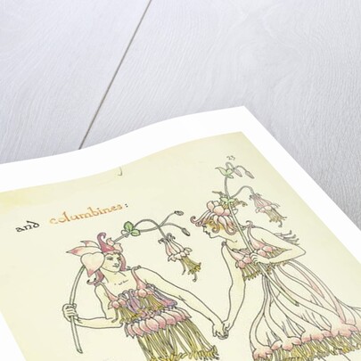 Flowers from Shakespeare's Garden: Columbines, 1906 by Walter Crane