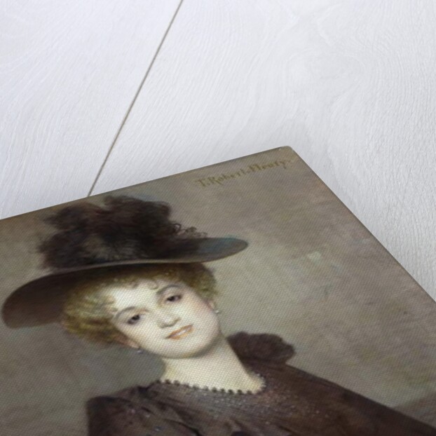 Portrait of a Seated Woman by Tony Robert-Fleury