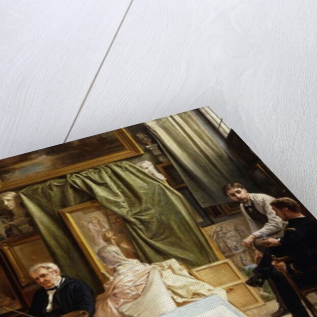 The Artist's Studio by Victor Mottez