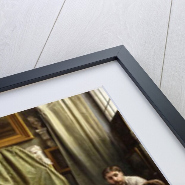 The Artist's Studio by Victor Mottez