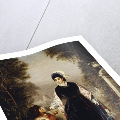 The Generous Lady, 1874 by Nathanial Schmitt