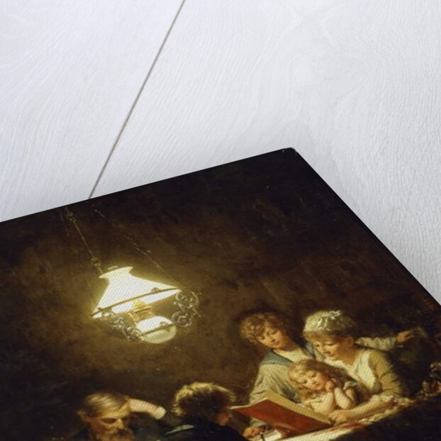 The Reading Lesson by Knut Ekvall