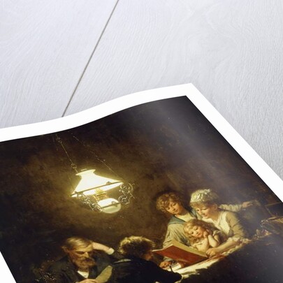 The Reading Lesson by Knut Ekvall