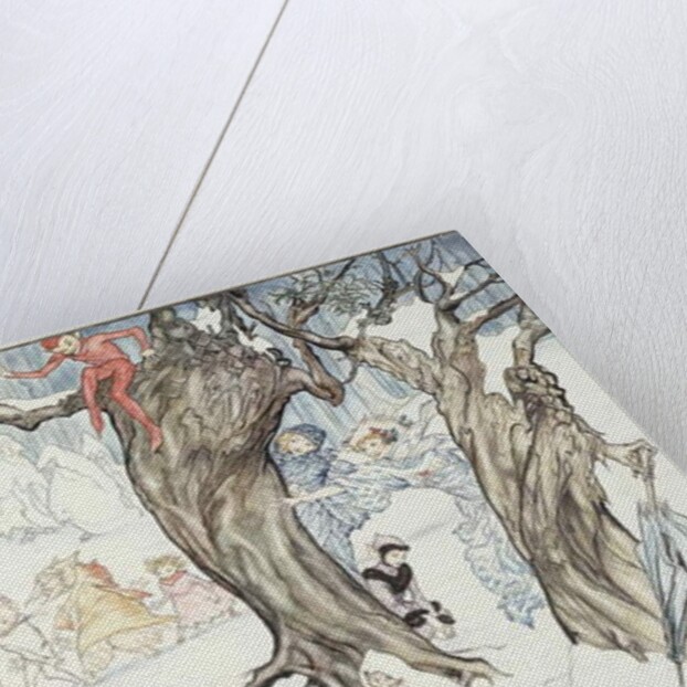 Winter Frolic, 1924 by Arthur Rackham