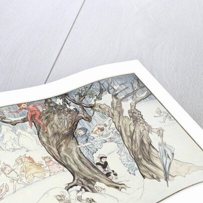Winter Frolic, 1924 by Arthur Rackham