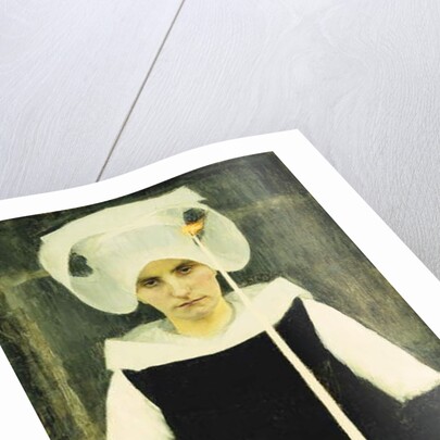 Breton at Pardon; Bretonne au Pardon, 1888 by Pascal Adolphe Jean Dagnan-Bouveret