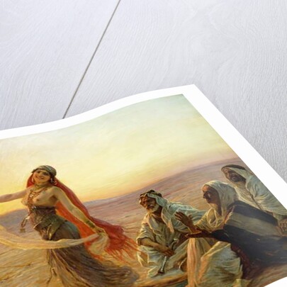 The Bedouin Dancer by Otto Pilny