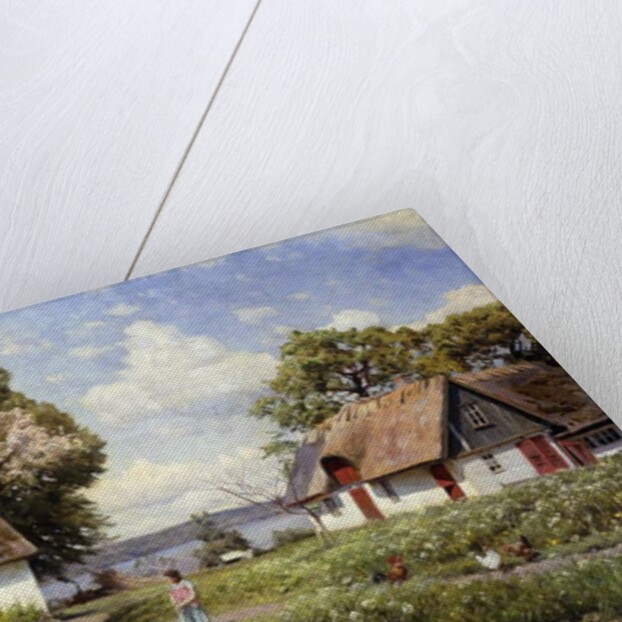 Children in a Farmyard, 1936 by Peder Monsted