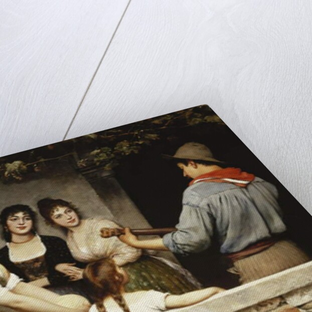 On the Balcony, 1893 by Eugen von Blaas