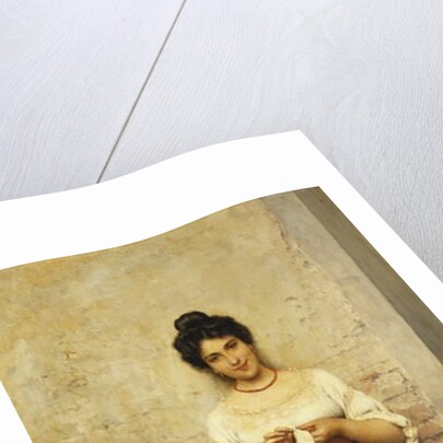 The Seamstress, 1901 by Eugen von Blaas