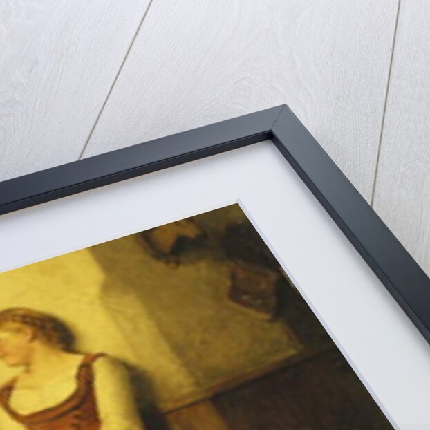 A Conservation in the Tavern, 1891 by Hugo Kauffmann