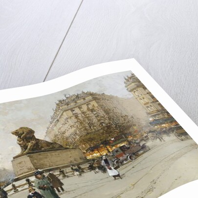 The Lion of Belfort by Eugene Galien-Laloue