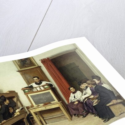 The Latin Class, 1869 by Ludwig Passini