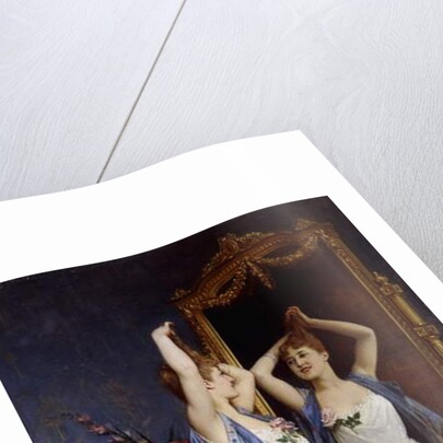 The Toilet; La Toilette, 1889 by Auguste Toulmouche