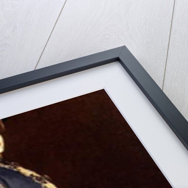 An Elegant Lady with a Fur Muff by Antonio de la Gandara