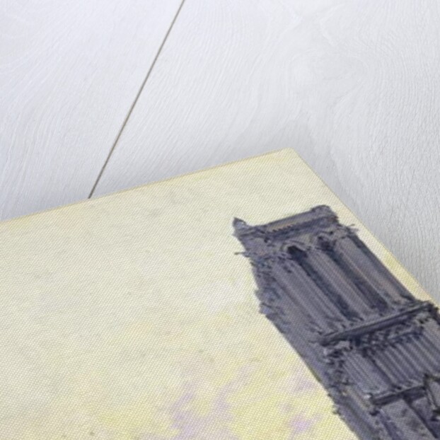 Notre Dame de Paris by Eugene Galien-Laloue