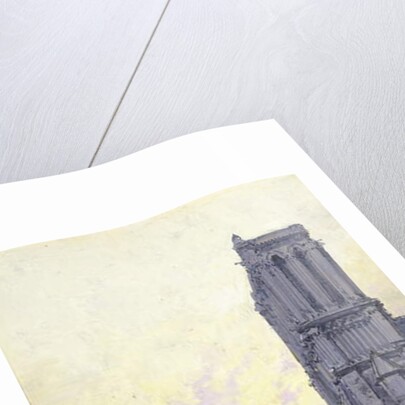 Notre Dame de Paris by Eugene Galien-Laloue