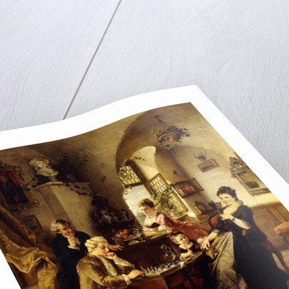 A Game of Chess by Carl Herpfer