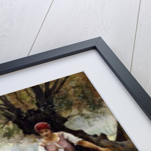 A Milkmaid with her Cow by Julien Dupre