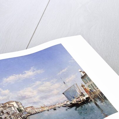 The Grand Canal, Venice, 1883 by Federico del Campo