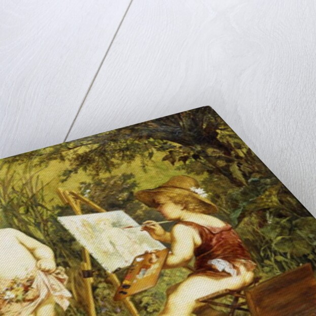 Frolicking Putti by Franz Eybl