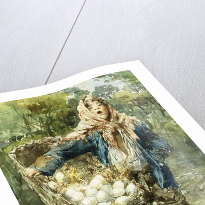 Young Egg Seller, by Vicenzo Irolli