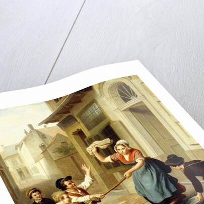 The Pranksters, 1866 by Basile de Loose