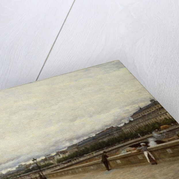 Early Morning Along the Seine by Marie Francois Firmin-Girard