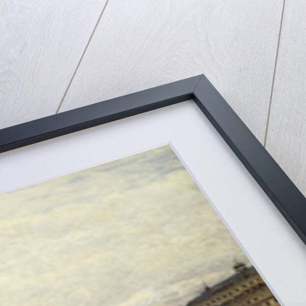 Early Morning Along the Seine by Marie Francois Firmin-Girard