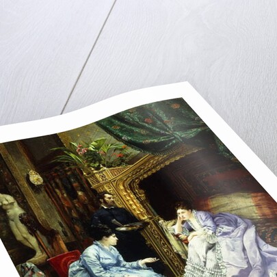 The Artist's Studio, 1874 by Henri Pierre Hippolyte Dubois