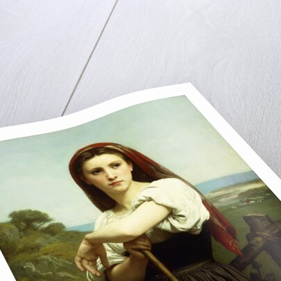 Young Shepherdess by William-Adolphe Bouguereau