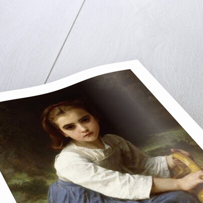 Young Girl with a Pitcher; Jeune Fille a la Cruche, 1885 by William-Adolphe Bouguereau