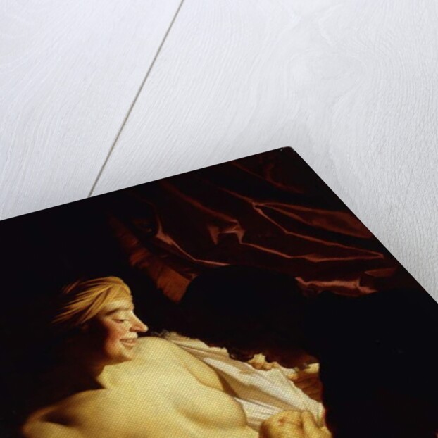 A Young Woman and her Maid, by Gerrit van Honthorst