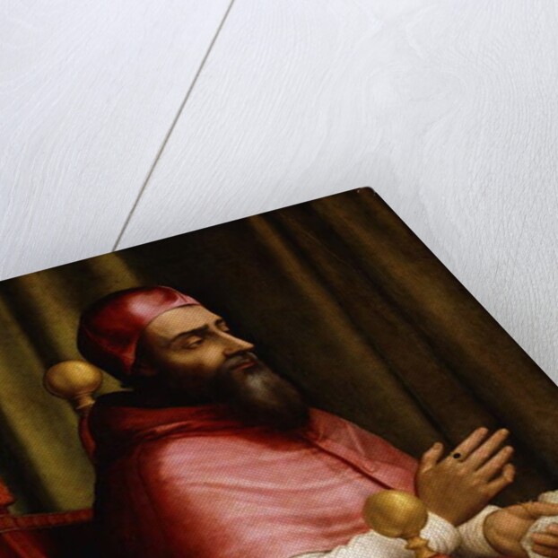Portrait of Pope Clement VII by Giuliano Bugiardini