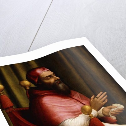 Portrait of Pope Clement VII by Giuliano Bugiardini