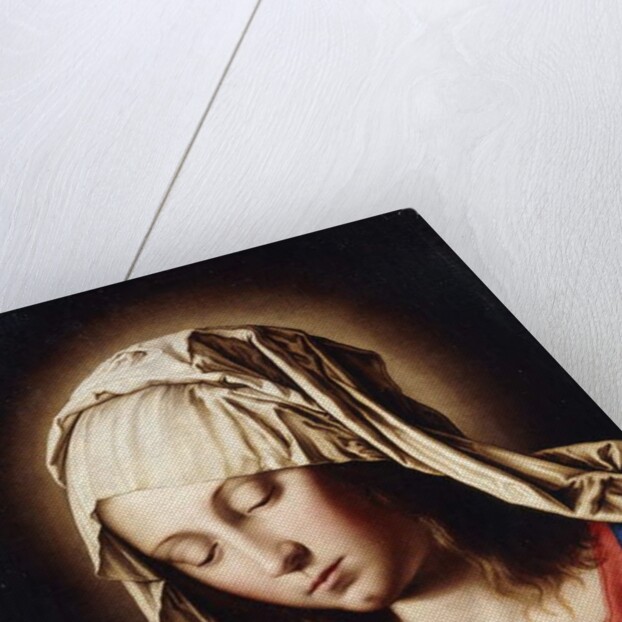 The Madonna in Prayer, by Il (1609-85) Sassoferrato