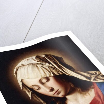 The Madonna in Prayer, by Il (1609-85) Sassoferrato