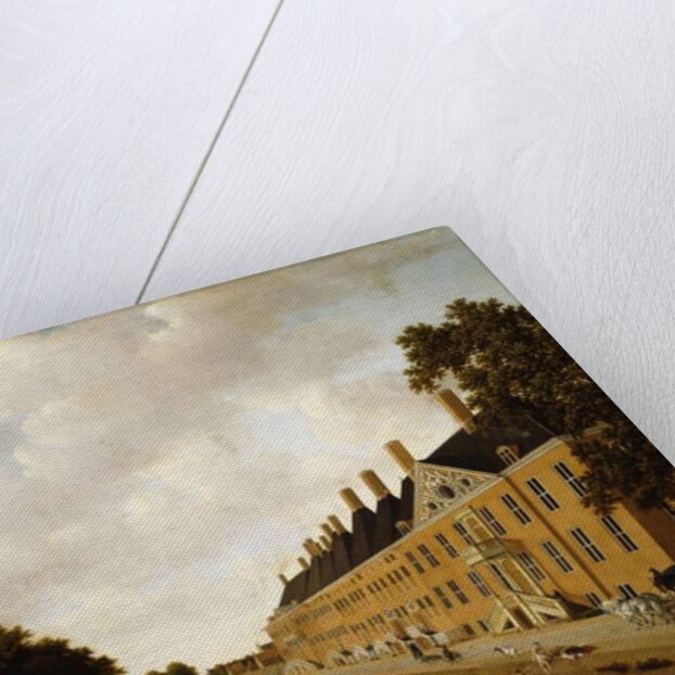 A View of the Princessgracht, The Hague, looking towards the Bezuidenhoutsebrug and the Oost Singlesgracht, c.1660 by Joris van der Hagen