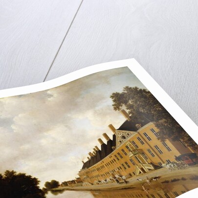 A View of the Princessgracht, The Hague, looking towards the Bezuidenhoutsebrug and the Oost Singlesgracht, c.1660 by Joris van der Hagen