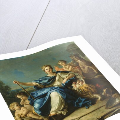 The Personification of Asia by Guillaume-Thomas-Raphael Taraval