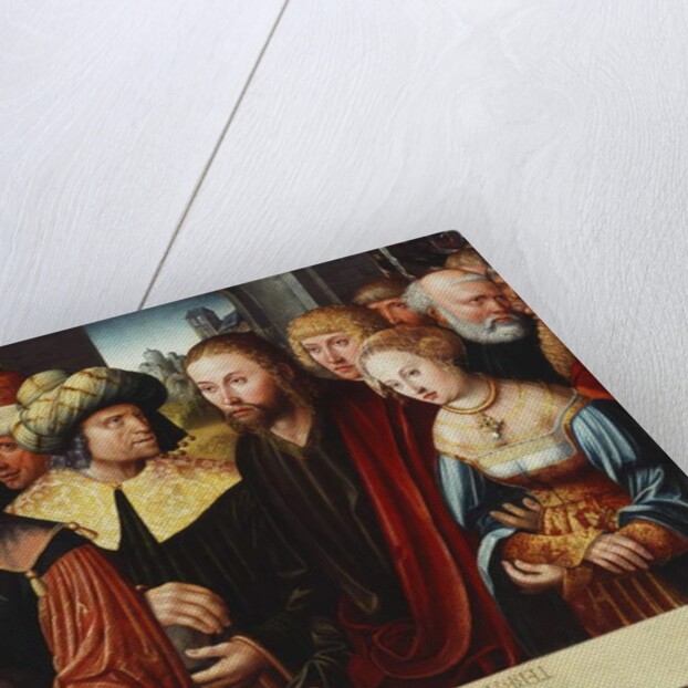 Christ and the Adultress, c.1525 by Johann Kemmer